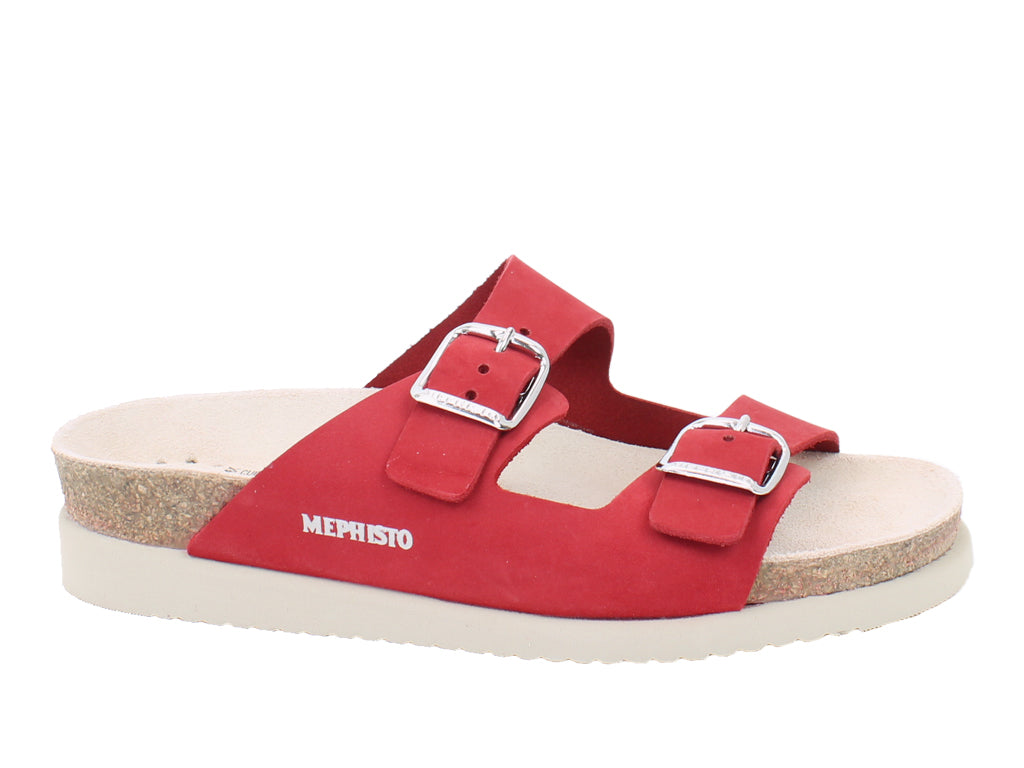 Mephisto Sandals Harmony Nubuck Scarlet Women s sandals