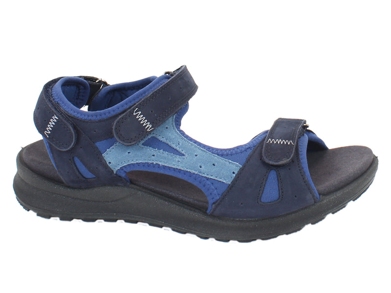 Legero Sandals Siris River Blue | Women's walking sandals | Shoegarden UK