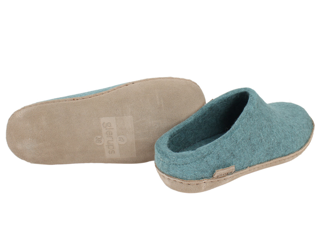 Glerups wool slippers sales open heel