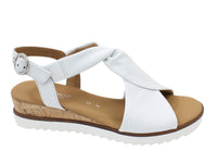 Gabor Women Sandals Rich 42.751.50 White side view