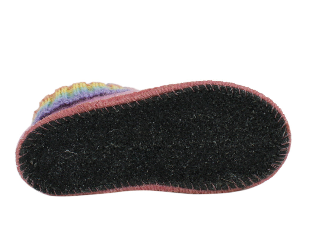 Haflinger Children's slippers Fairy Tale Pink