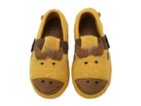 Haflinger Children's slippers Giraffe Yellow