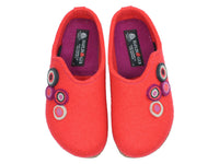 Haflinger Clogs Grizzly Kanon Coral