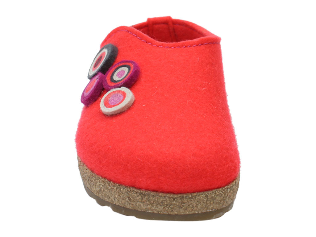 Haflinger Clogs Grizzly Kanon Coral