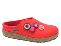 Haflinger Clogs Grizzly Kanon Coral