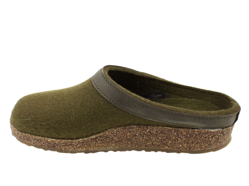 Haflinger Clogs Grizzly Torben Olive