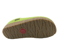 Haflinger Clogs Grizzly Vegetables Green