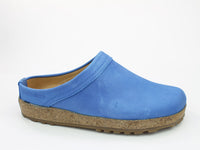 Haflinger Leather Clogs Malmo Blue (Second Quality)