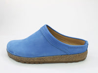 Haflinger Leather Clogs Malmo Blue (Second Quality)