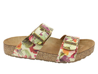 Haflinger Sandals Andrea Beige Flowers