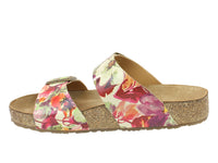 Haflinger Sandals Andrea Beige Flowers