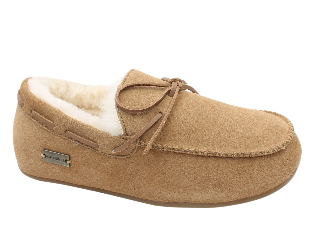 Haflinger Sheepskin Slippers Yumah Chestnut