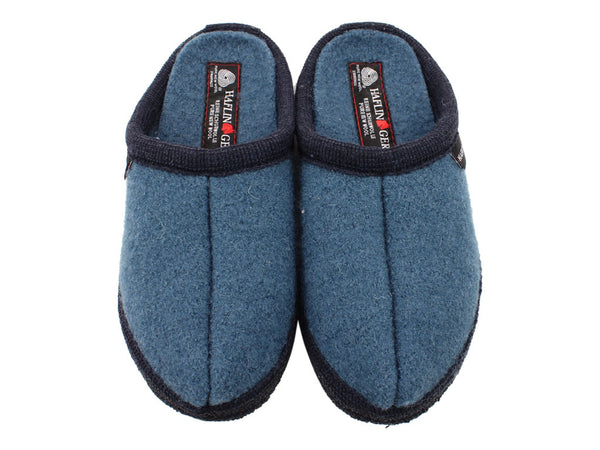 Haflinger Slippers Alaska Taubenblau