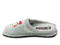 Haflinger Slippers Flair Chicken Grey