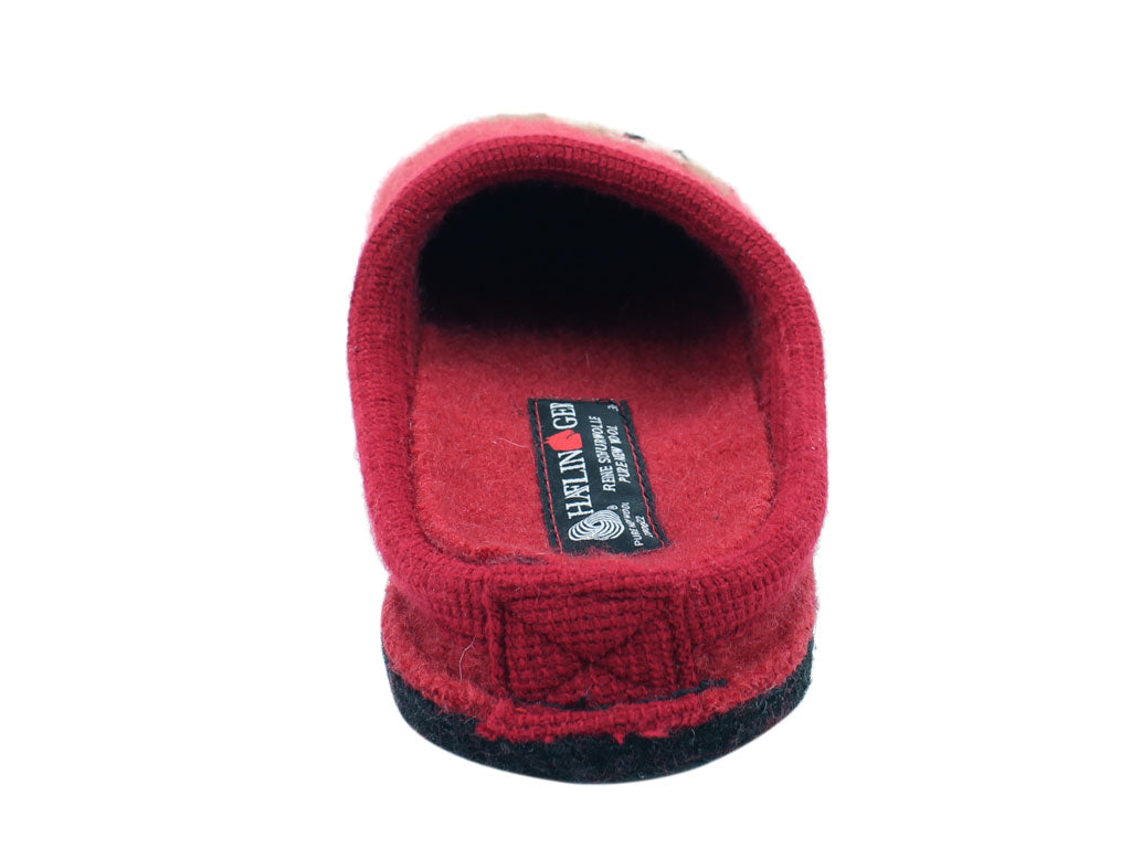 Haflinger Slippers Flair Fido Red