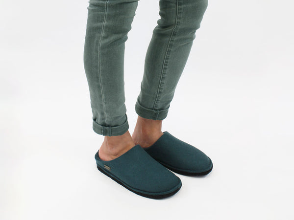 Haflinger Slippers Flair Soft Teal