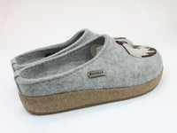 (Second Quality) Haflinger Felt Clogs Grizzly Horse Grey