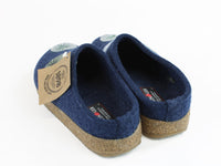 (Second Quality) Haflinger Felt Clogs Grizzly Radius Jeans