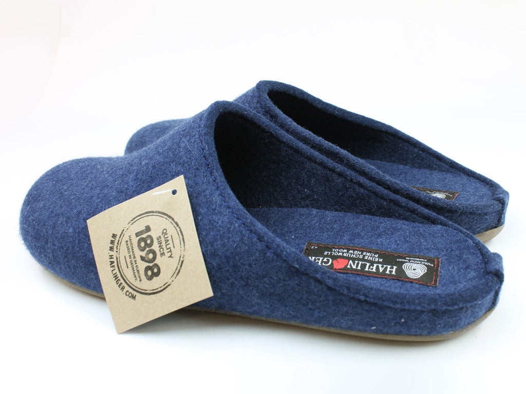 (Second Quality) Haflinger Slippers Everest Fundus Jeans