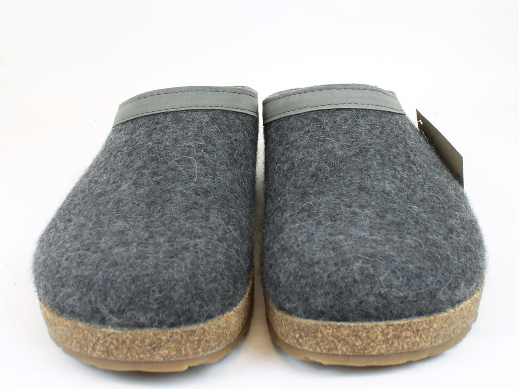 (Second Quality) Haflinger Clogs Grizzly Torben Anthracite