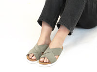 Haflinger Sandals Sienna Khaki