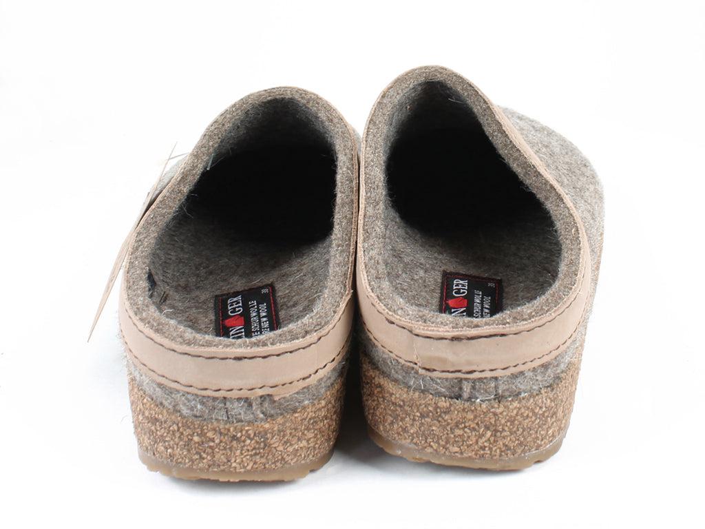 (Second Quality) Haflinger Clogs Grizzly Torben Torf