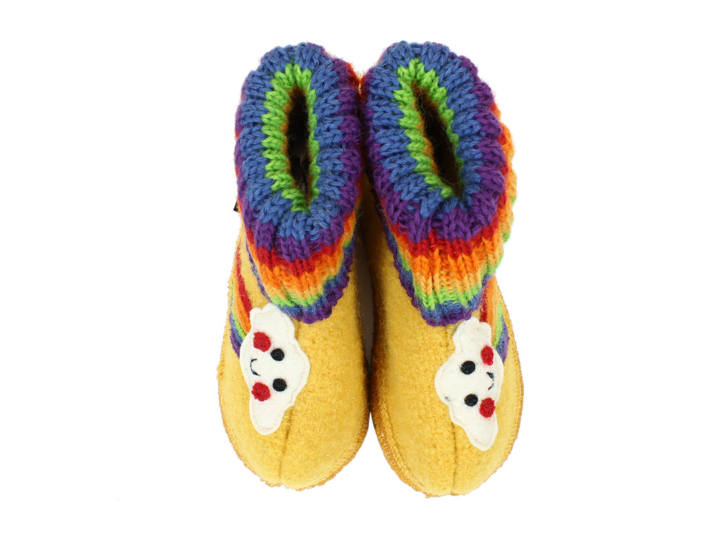 Rainbow on sale kids slippers