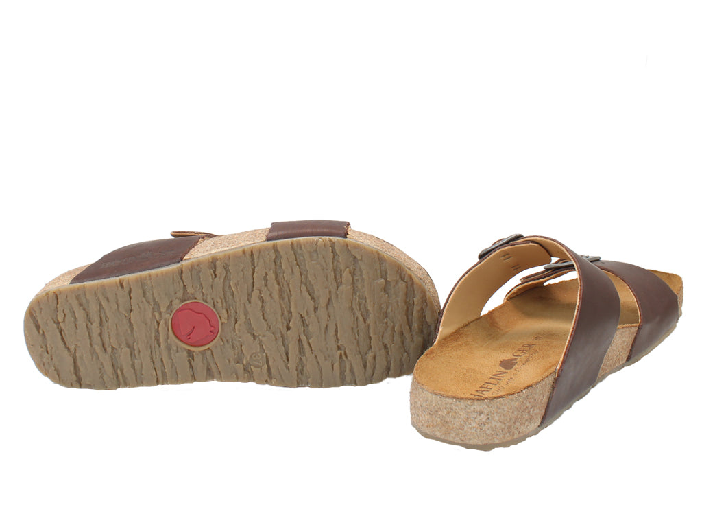 Haflinger Sandals Andrea Rich Brown | Unisex leather sandals