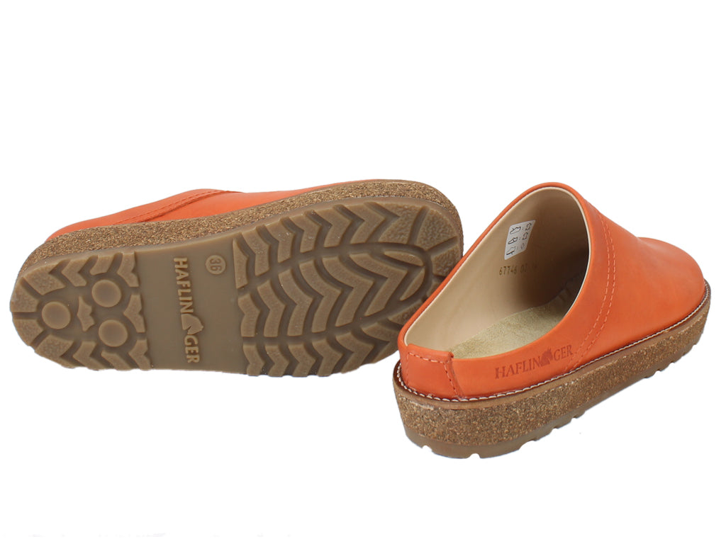 Haflinger store leather clogs