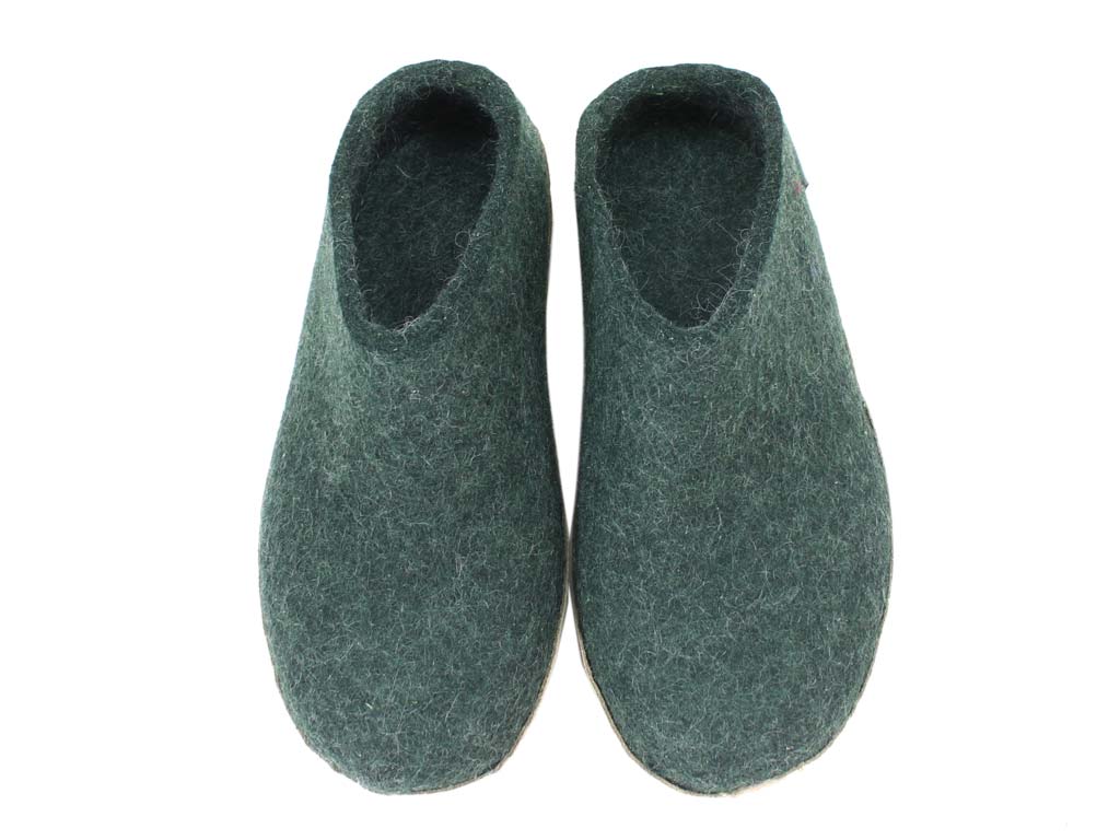 Glerups open heel Forest Women Slippers Shoegarden UK