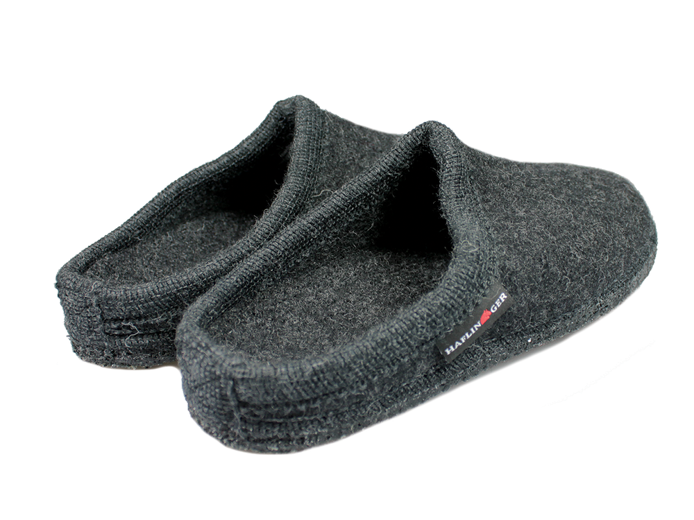 Haflinger Slippers Alaska Graphite Shoegarden